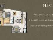 Apartamento para Venda em Praia Grande/SP Aviação 2 Quartos