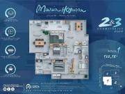 Apartamento para Venda em Praia Grande/SP Aviação 3 Quartos