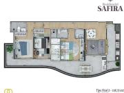 Apartamento para Venda em Praia Grande/SP Aviação 3 Quartos