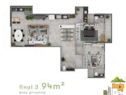 Apartamento para Venda em Praia Grande/SP Canto do Forte...
