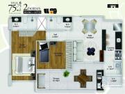 Apartamento para Venda em Praia Grande/SP Guilhermina 2...