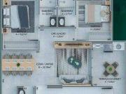 Apartamento para Venda em Praia Grande/SP Guilhermina 2...