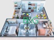Apartamento para Venda em Praia Grande/SP Guilhermina 2...