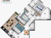 Apartamento para Venda em Praia Grande/SP Guilhermina 2...