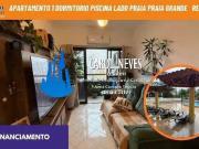 Apartamento para Venda em Praia Grande/SP Tupi 1 Quartos