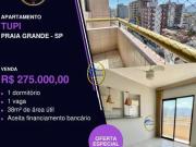Apartamento para Venda em Praia Grande/SP Tupi 1 Quartos