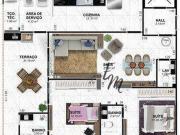 Apartamento para Venda em Praia Grande/SP Vila Caiçara 2...