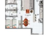 Apartamento para Venda em Praia Grande/SP Vila Mirim 2...