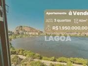 Apartamento para Venda em Rio de Janeiro/RJ Lagoa 3 Quartos