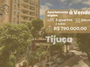 Apartamento para Venda em Rio de Janeiro/RJ Tijuca 3 Quartos