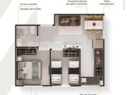 Apartamento para Venda em São Carlos/SP Centro 2 Quartos