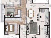 Apartamento para Venda em São José/SC Campinas 3 Quartos