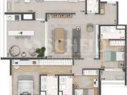 Apartamento para Venda em São Paulo/SP Alto da Boa Vista...