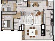 Apartamento para Venda em São Paulo/SP Belém 2 Quartos