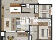 Apartamento para Venda em São Paulo/SP Belém 3 Quartos