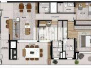 Apartamento para Venda em São Paulo/SP Belém 3 Quartos