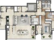 Apartamento para Venda em São Paulo/SP Butantã 4 Quartos