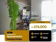Apartamento para Venda em São Paulo/SP Campo Limpo 2 Quartos
