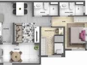 Apartamento para Venda em São Paulo/SP Catumbi 2 Quartos