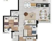 Apartamento para Venda em São Paulo/SP Cidade Mãe do Céu...