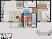 Apartamento para Venda em São Paulo/SP Guaianases 2 Quartos
