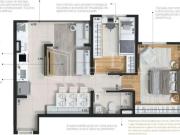 Apartamento para Venda em São Paulo/SP Ipiranga 2 Quartos