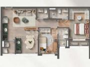 Apartamento para Venda em São Paulo/SP Jabaquara 2 Quartos