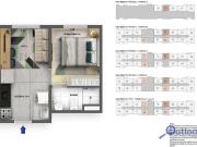 Apartamento para Venda em São Paulo/SP Jaguaré 1 Quartos