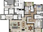 Apartamento para Venda em São Paulo/SP Jardim Paulista 3...