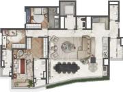 Apartamento para Venda em São Paulo/SP Paraíso 4 Quartos