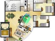 Apartamento para Venda em São Paulo/SP Perdizes 3 Quartos