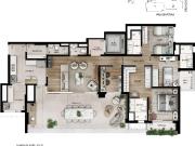 Apartamento para Venda em São Paulo/SP Perdizes 4 Quartos