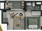 Apartamento para Venda em São Paulo/SP Pinheiros 1 Quartos