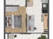 Apartamento para Venda em São Paulo/SP Pinheiros 1 Quartos