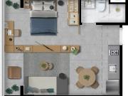 Apartamento para Venda em São Paulo/SP Pinheiros 1 Quartos