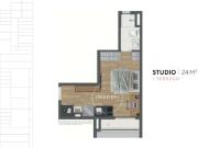 Apartamento para Venda em São Paulo/SP Pinheiros 1 Quartos