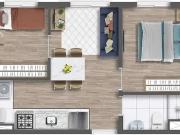 Apartamento para Venda em São Paulo/SP República 2 Quartos