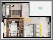 Apartamento para Venda em São Paulo/SP Rio Pequeno 1 Quartos