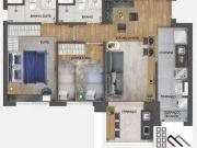 Apartamento para Venda em São Paulo/SP Santo Amaro 2 Quartos