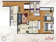 Apartamento para Venda em São Paulo/SP Vila Caraguatá 3...