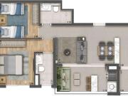 Apartamento para Venda em São Paulo/SP Vila Clementino 2...