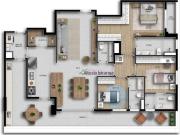 Apartamento para Venda em São Paulo/SP Vila Clementino 3...