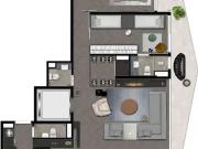 Apartamento para Venda em São Paulo/SP Vila Olímpia 2...