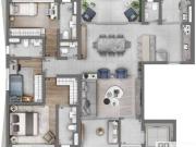 Apartamento para Venda em São Paulo/SP Vila Olímpia 3...