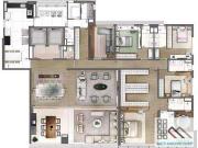 Apartamento para Venda em São Paulo/SP Vila Olímpia 4...