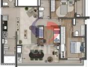 Apartamento para Venda em São Paulo/SP Vila Santa...