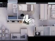 Apartamento para Venda em São Vicente/SP Biquinha 2 Quartos