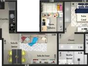 Apartamento para Venda em Santo André/SP Campestre 2 Quartos