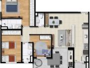 Apartamento para Venda em Santo André/SP Casa Branca 3...