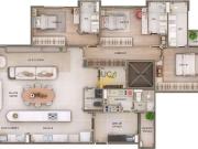 Apartamento para Venda em Santo André/SP Jardim 3 Quartos Apartamento para Venda em Santo André/SP Jardim 3 Quartos